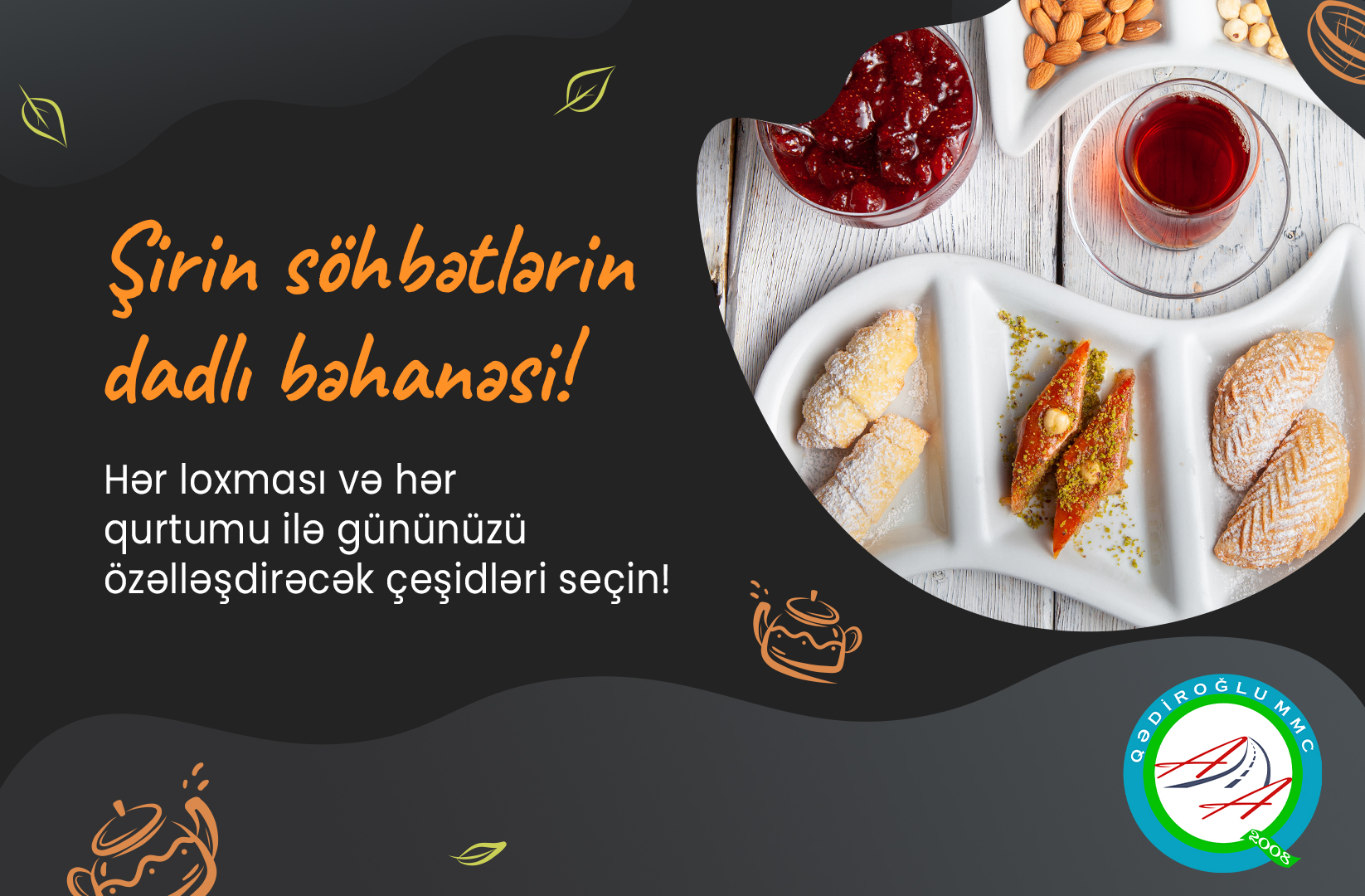 Çay keyfi məhsulları banner