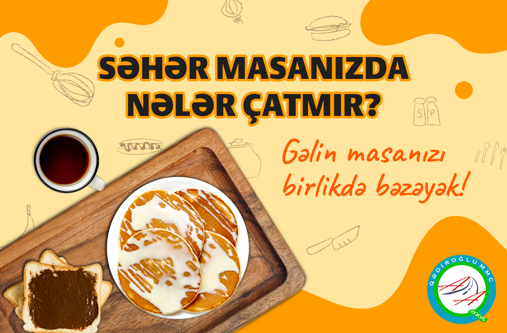 Səhər yeməyi məhsulları banner